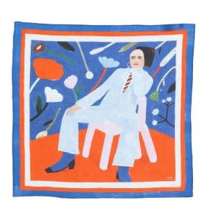 CSB Suited On A Chair Neckerchief 55 x 55 cm