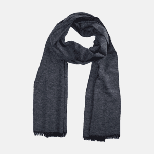 Halstørklæde | 100% børstet silke | grå