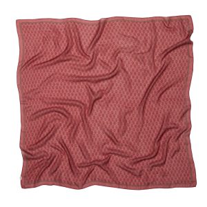 Bloflora Sia silketørklæde - Earth Red