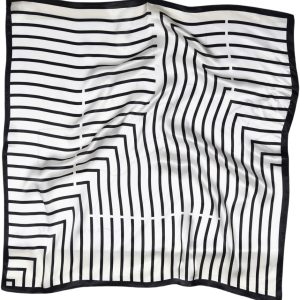 Lines Silk Scarf