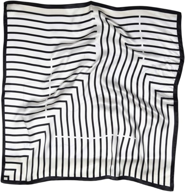 Lines Silk Scarf