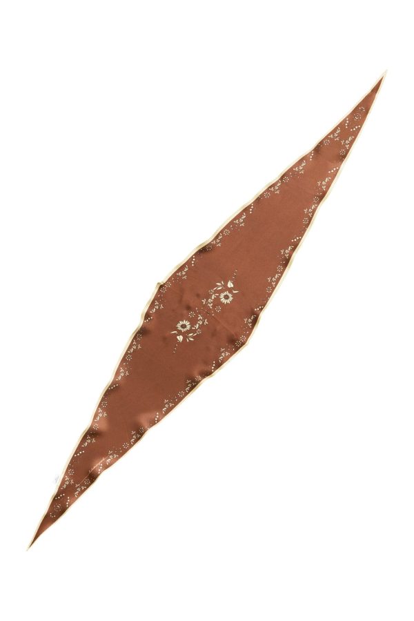 Nassica Diamond silketørklæde - Arabian Spice