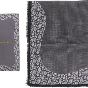 MJM Scarf Adelina 85% Modal 15% Silke Dark Navy