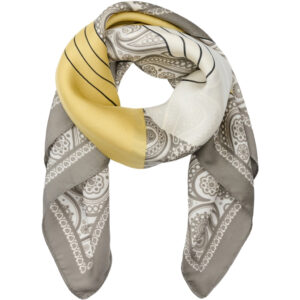 Marta du Chateau dame tørklæde MdcEliane FA-Scarf - Yellow/Grey35128
